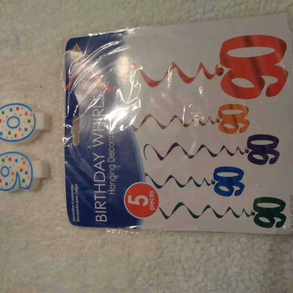 BUNDLE Lot of 90th Birthday Decorations